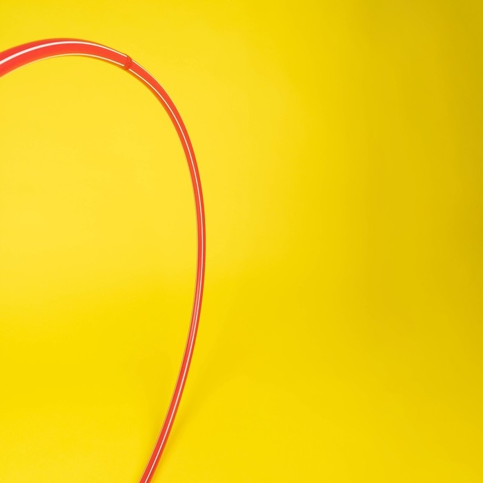 Обруч, диаметр 70 см, цвет красный