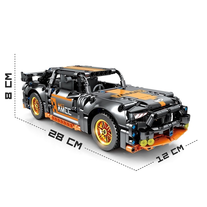 Конструктор гоночная машина GAO BO LE Project Machine, инерционный, 505 деталей, 6+ Конструктор гоночная машина GAO BO LE Project Machine, инерционный, 505 деталей, 6+