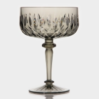 Креманка «Грани», 400 мл, 11×15,5 см, цвет серый Креманка «Грани», 400 мл, 11×15,5 см, цвет серый