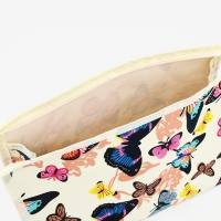 Косметичка на молнии, цвет бежевый Косметичка на молнии, цвет бежевый