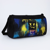 Сумка детская спортивная для мальчика &laquo;Маска&raquo;, 40х21х24см, цвет чёрный