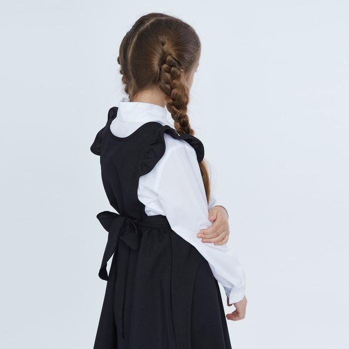 Школьный сарафан, цвет черный, рост 140 Школьный сарафан, цвет черный, рост 140