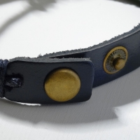 Браслет кожа &laquo;Бабочка малая&raquo; хиппи, цвет коричневый, L=22,5 см