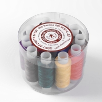 Набор ниток «Экстра» 40/2, 200 м, 14 шт, цвет разноцветный Набор ниток «Экстра» 40/2, 200 м, 14 шт, цвет разноцветный