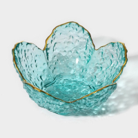 Салатник стеклянный фигурный &laquo;Цветок&raquo;, 150 мл, 12&times;5 см