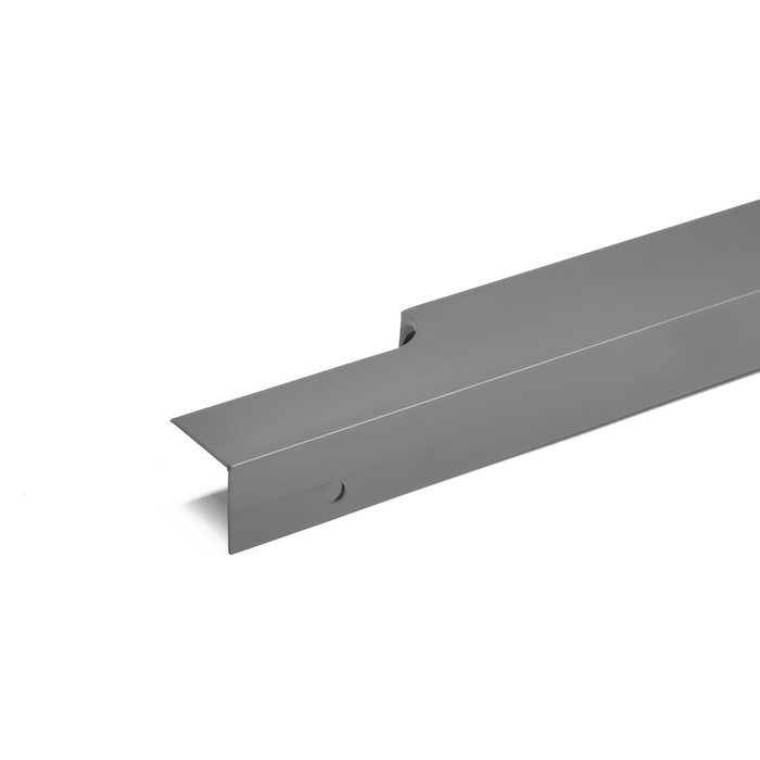 Ручка торцевая CAPPIO RP100GR, L=500 мм, цвет серый