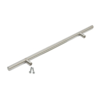 Ручка рейлинг ТУНДРА, нерж. сталь, d=12 мм, м/о 224 мм, цвет никель, фасовка 500 Ручка рейлинг ТУНДРА, нерж. сталь, d=12 мм, м/о 224 мм, цвет никель, фасовка 500