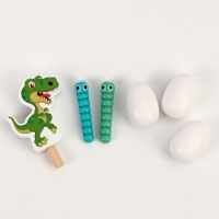 Логический центр 2 в 1 &laquo;Динозаврик и яички&raquo; 14,5 &times; 14,5 &times; 8 см