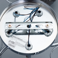 Люстра "Эрион" 5хЕ27 40Вт хром 56х56х22 см BayerLux