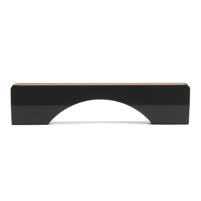 Ручка-скоба CAPPIO RSC032, м/о 96 мм, цвет черно-золотой