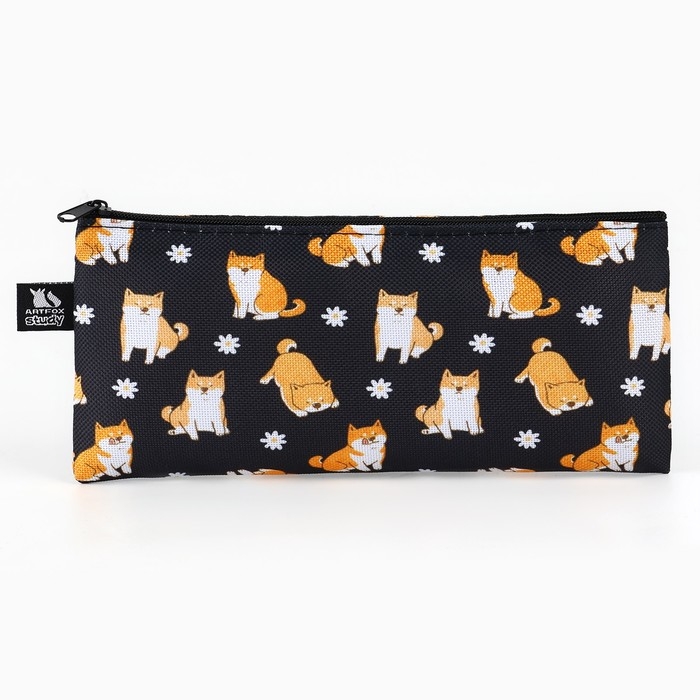 Пенал школьный текстильный «1 сентября: Сиба», 20 х 8 см Пенал школьный текстильный «1 сентября: Сиба», 20 х 8 см