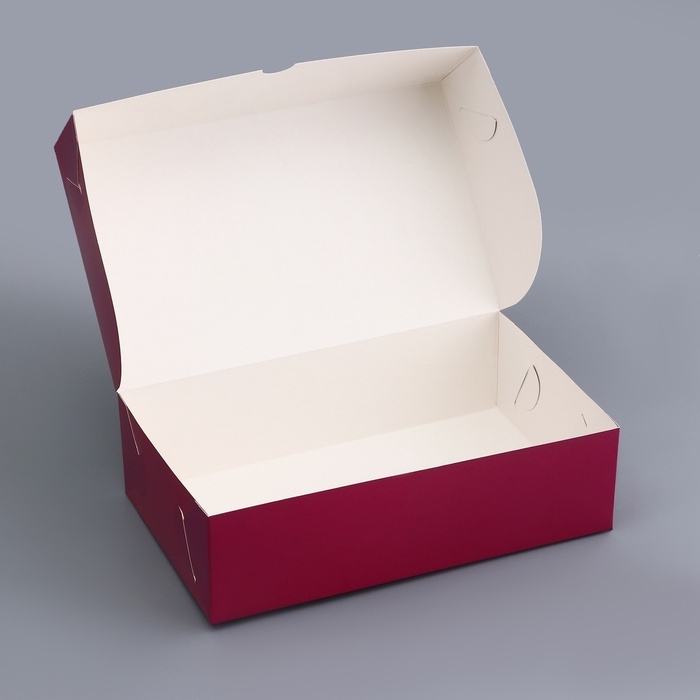 Коробка подарочная складная без окна, упаковка, Коробка подарочная складная без окна, упаковка, "Тюльпаны", 25 х 15 х 7 см