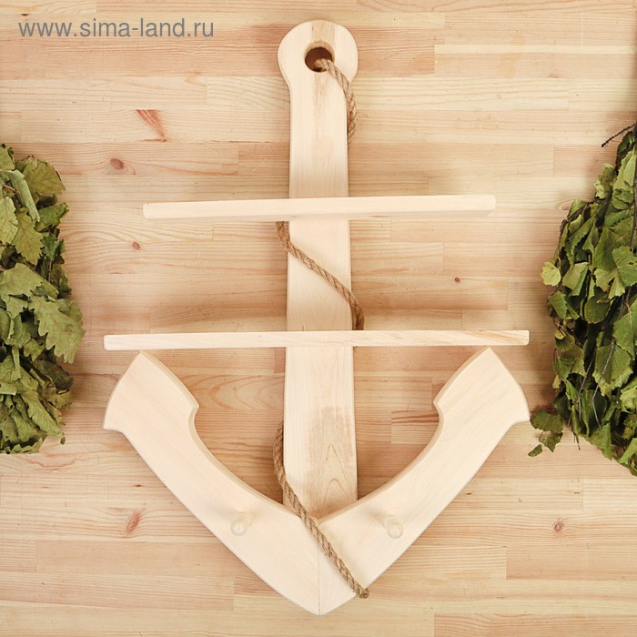 Вешалка Вешалка "Якорь" 60х50х10 см