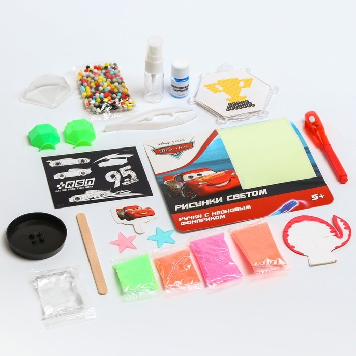 Большой набор опытов «Тачки», 7 крутых опытов Большой набор опытов «Тачки», 7 крутых опытов