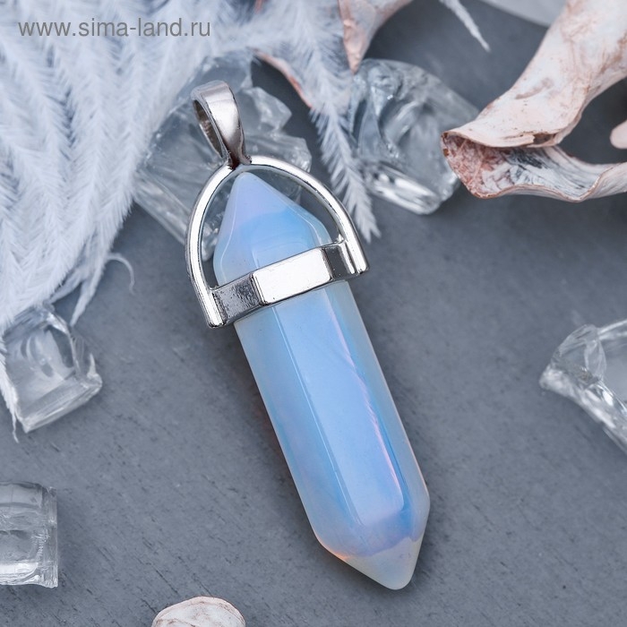 Подвеска маятник, сфера &laquo;Лунный камень&raquo;