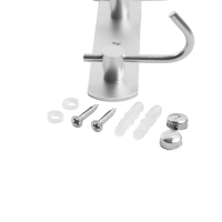 Вешалка CAPPIO CVF001, металлическая, четырехрожковая, цвет матовый хром