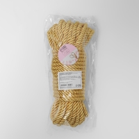 Шнур витой, d = 5 мм, 10 &plusmn; 1 м, цвет золотой