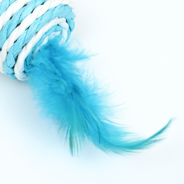 Игрушка-погремушка Игрушка-погремушка "Конфетка", 6,5 х 3,5 см, голубая