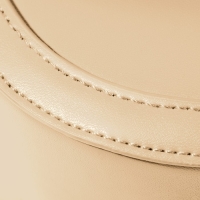 Нитки вощёные, плоские, 150D/16, 0,8 мм, 50 &plusmn; 2 м, цвет молочный