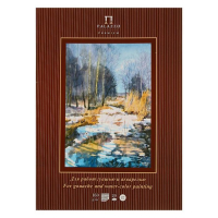 Папка для работ гуашью и акварелью А3, 20 листов "Весенний лес", блок 160 г/м&sup2;