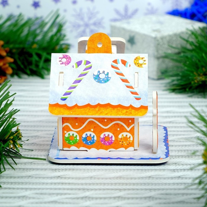 3D Конструктор-подвеска &laquo;Пряничный домик&raquo;