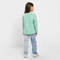 Свитшот для девочки KAFTAN "Basic line" размер 30 (98-104), цвет мята Свитшот для девочки KAFTAN "Basic line" размер 30 (98-104), цвет мята