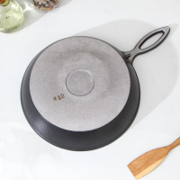 Сковорода &laquo;Сотейник&raquo;, d=26 см, h=6,5 см , без крышки, антипригарное покрытие, цвет чёрный