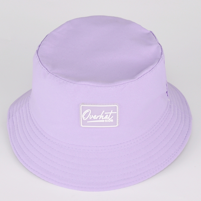 Панама детская для девочки, цвет сиреневый, р-р 52-54