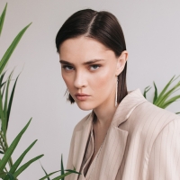 Серьги висячие &laquo;Водопад&raquo; узкие, цвет серебро, 7 см