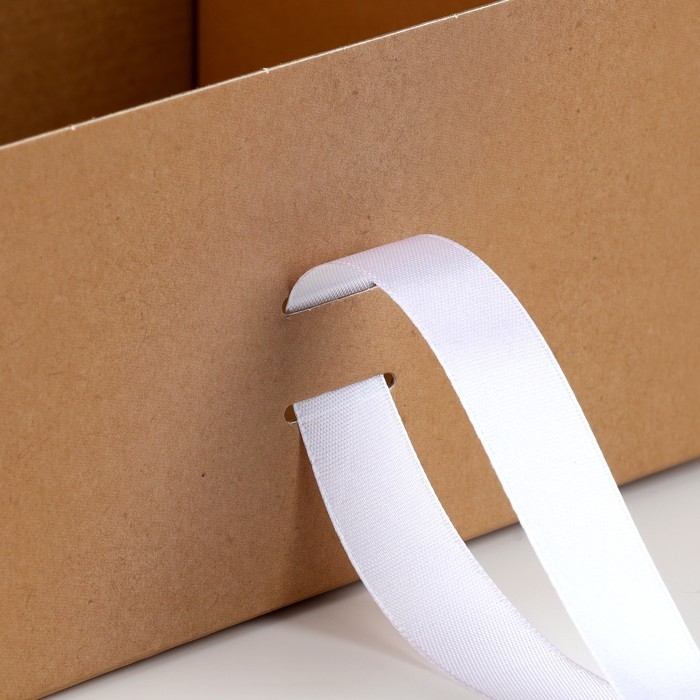 Коробка подарочная складная, упаковка, &laquo;Эко&raquo;, 22 х 16.5 х 10 см