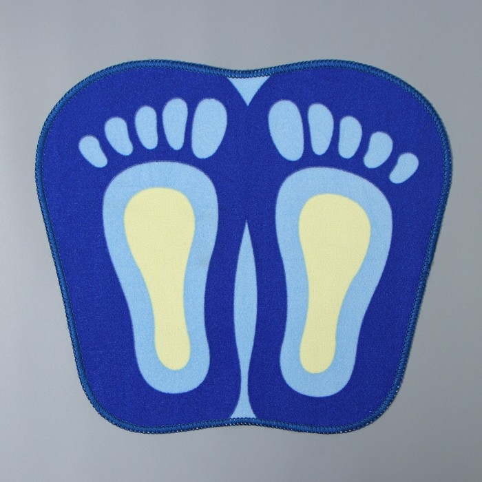 Коврик для дома &laquo;Доляна. Следы&raquo;, 44&times;49 см, МИКС