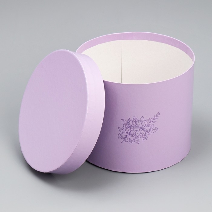 Набор шляпных коробок 3 в 1, упаковка подарочная, «Цветы», 16 х 16 х 14‒20 х 20 х 17 см Набор шляпных коробок 3 в 1, упаковка подарочная, «Цветы», 16 х 16 х 14‒20 х 20 х 17 см