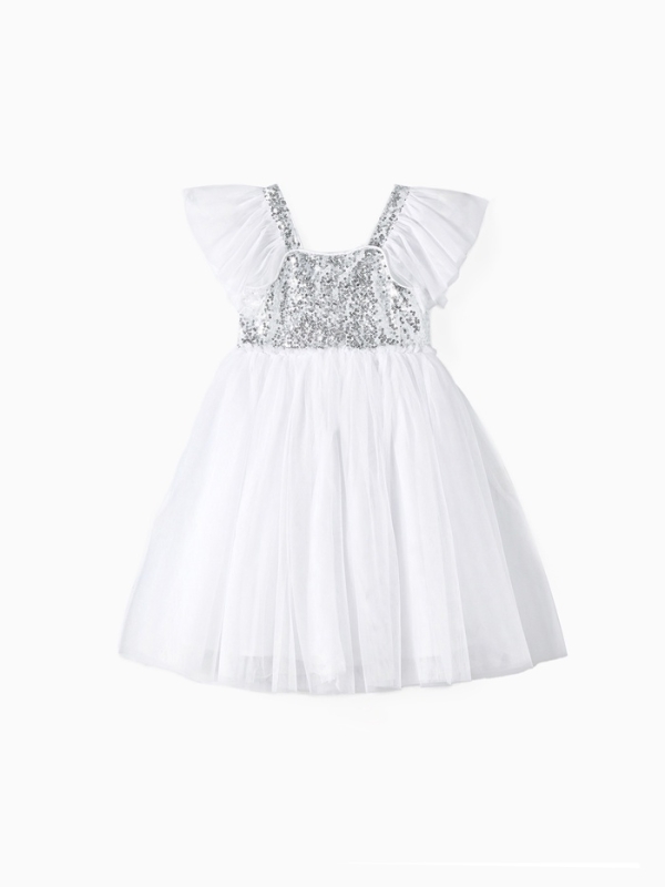 Платье детское нарядное KAFTAN рост 90, белый