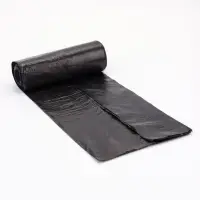 Мешки для мусора 240 л, ПНД, 20 мкм, 10 шт в рул, цвет черный