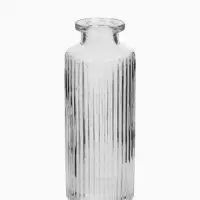 Ваза настольная стекло "Миниатюра" (набор 12 шт) 8-13 см, прозрачный