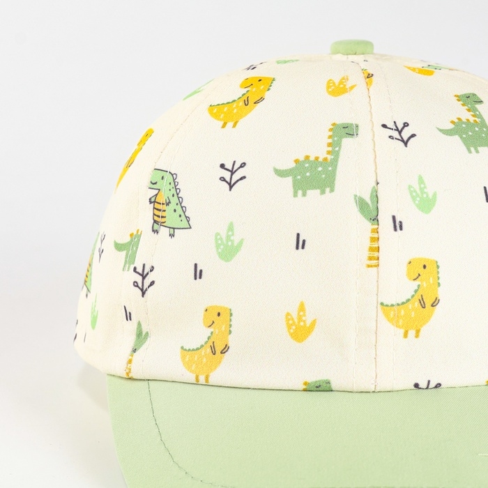 Кепка детская для мальчика &laquo;Дино в лесу&raquo;, р-р. 48-50