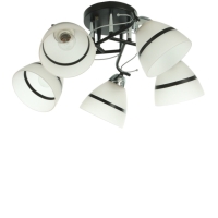 Люстра "Лайма" 5хЕ27 40Вт черно-хромовый 55х55х24 см Люстра "Лайма" 5хЕ27 40Вт черно-хромовый 55х55х24 см