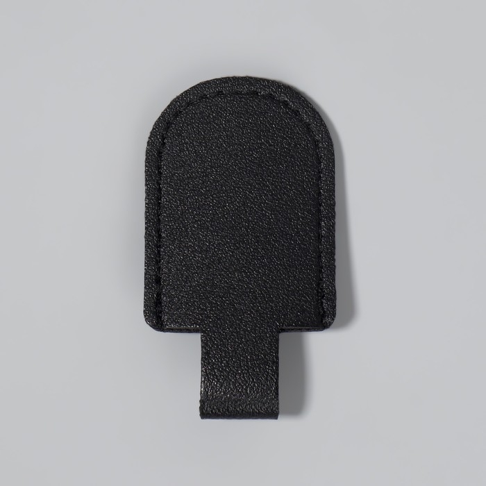 Чехол для хранения маникюрных инструментов, на кнопке, 6,8 &times; 3,8 см, цвет чёрный