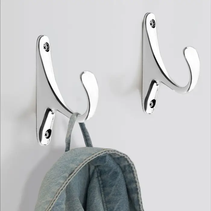 Крючок мебельный CAPPIO STANDART, однорожковый, цвет хром