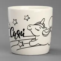 Кружка под роспись "Сияй" Волшебный единорог 300 мл
