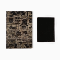 Подарочный набор &laquo;Настоящий мужчина&raquo;: обложка для паспорта ПВХ и ежедневник А5 80 листов