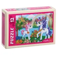 Пазлы &laquo;Чудесные единороги №25&raquo;, 12 элементов