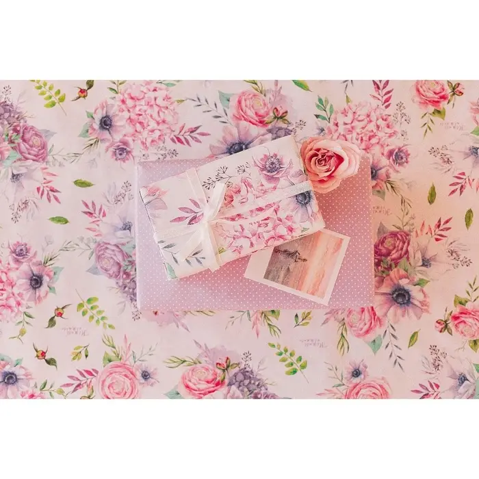 Бумага упаковочная крафтовая &laquo;Нежнее нежного&raquo;, 70 х 100 см