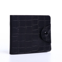 Портмоне мужское на магните, цвет чёрный Портмоне мужское на магните, цвет чёрный