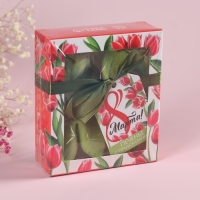 Цветное печенье с предсказанием &laquo;8 марта&raquo;, 4 шт.