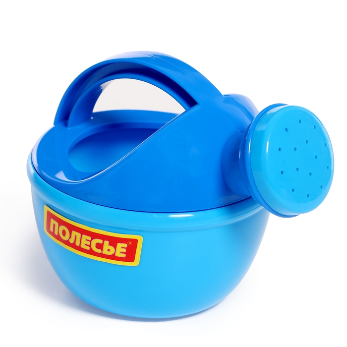 Песочный набор: ведро с наклейкой, ситечко-цветок, совок, грабельки, 2 формочки, лейка