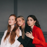 Серьги пластик &laquo;Цепь&raquo; дива, цвет ярко-розовый в золоте