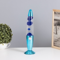 Светильник "Ракета" 1х30Вт Е14-R39 (воск) синий 11х11х41см Светильник "Ракета" 1х30Вт Е14-R39 (воск) синий 11х11х41см