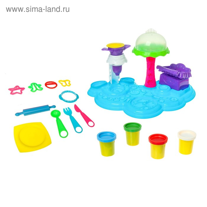 Набор для игры с пластилином &laquo;Сладкая фабрика&raquo;, в пакете