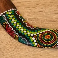 Сувенир "Бумеранг" албезия, 20х6х1 см, МИКС